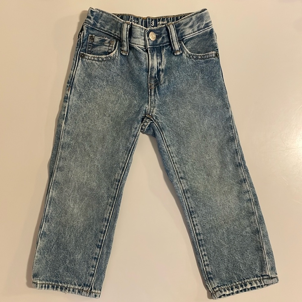 Gap Original Straight Leg Toddler Jeans - 3T